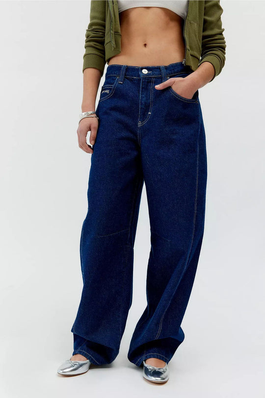 Damen Weite Jeans EB