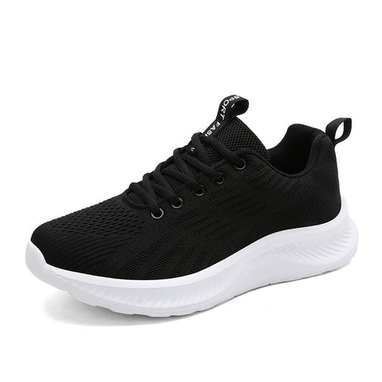 Damen Sportliche Laufschuhe mit atmungsaktivem Mesh-Obermaterial und flexibler Sohle EB