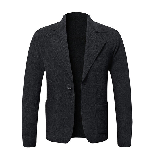 Herren elegante Blazerjacke mit zeitlosem Design und praktischen Taschen EB