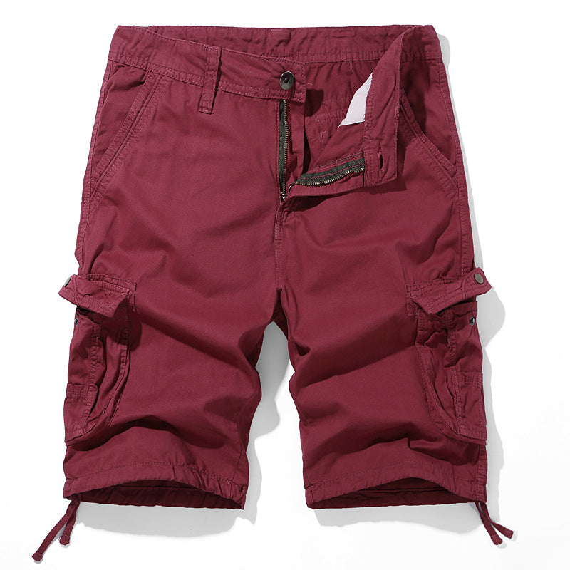 Herren Cargo-Shorts mit praktischen Taschen und verstellbarem Kordelzug EB
