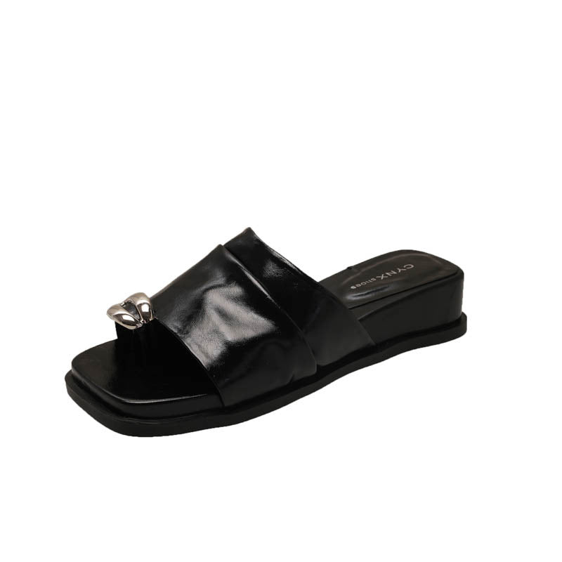 Damen Bequeme und elegante Sandalen mit dekorativem Design EB
