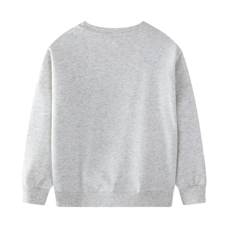 Mädchen Sweatshirt mit zauberhaftem Einhornmotiv EB
