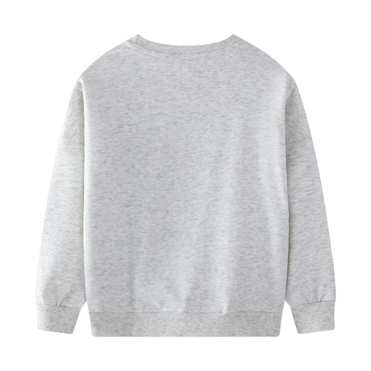 Mädchen Sweatshirt mit zauberhaftem Einhornmotiv EB