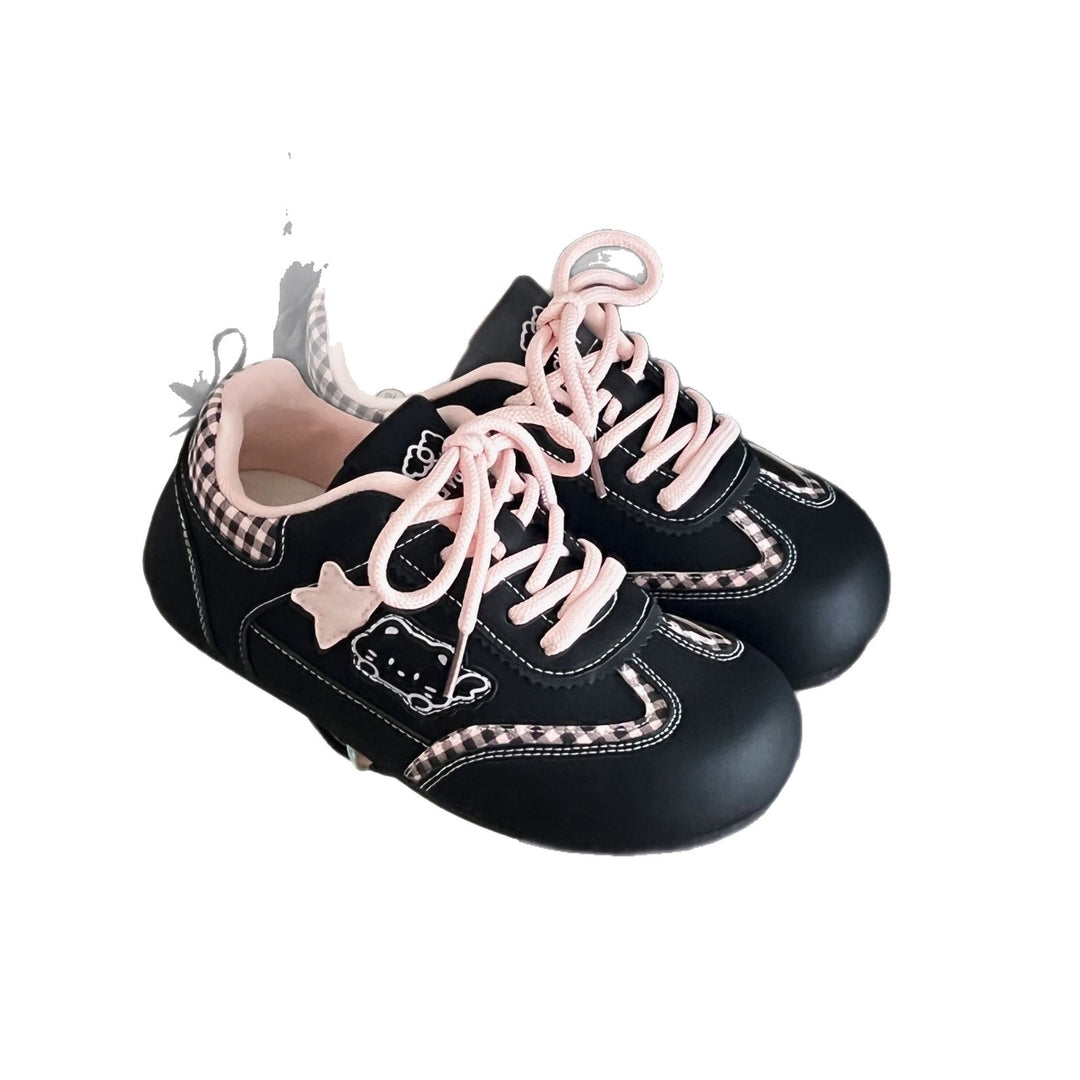 Damen Verspielte Sneakers mit kreativem Motiv und bequemer Polsterung EB
