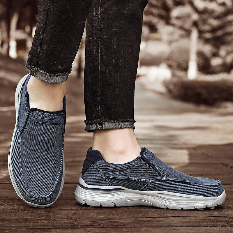 Damen Freizeit Slip-On Sneakers mit flexiblem Obermaterial EB