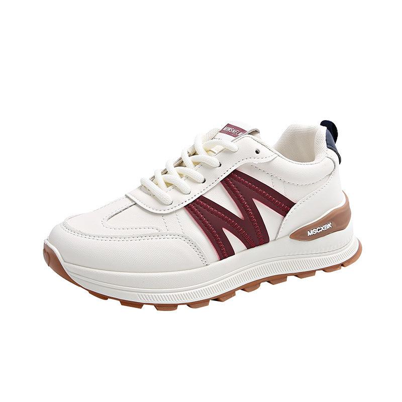 Damen Sportliche Sneakers mit stabiler Profilsohle und atmungsaktivem Obermaterial EB