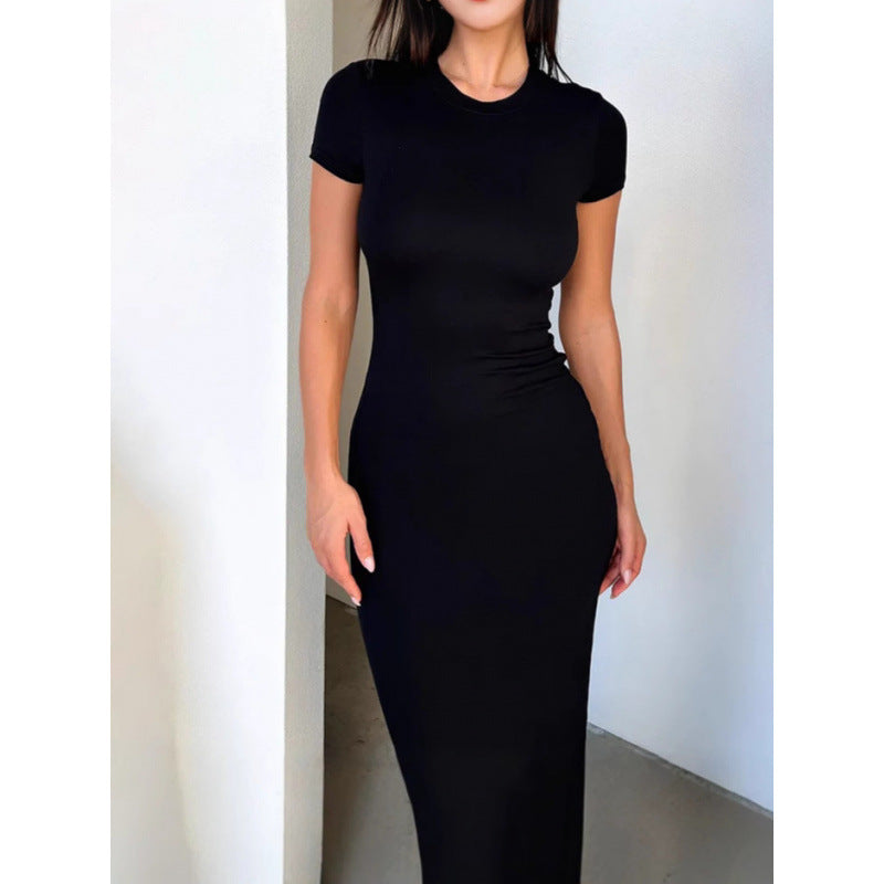 Damen lässiges Skirt- und T-Shirt-Set mit bequemer Passform Heidi Mode