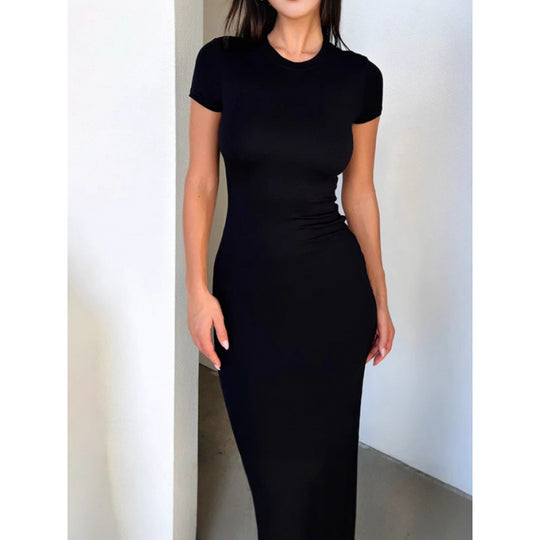 Damen lässiges Skirt- und T-Shirt-Set mit bequemer Passform Heidi Mode