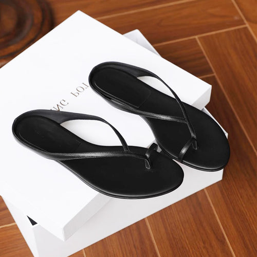 Damen Zehentrenner-Sandalen mit elegantem Riemendesign und leichtem Fußbett EB