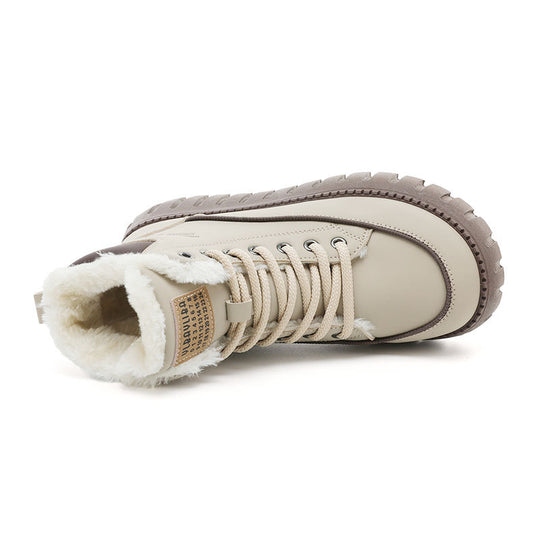 Damen Warmgefütterte Chunky Winterstiefel EB