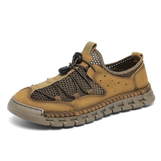 Herren Atmungsaktive Freizeitschuhe mit elastischem Schnellschnürsystem EB