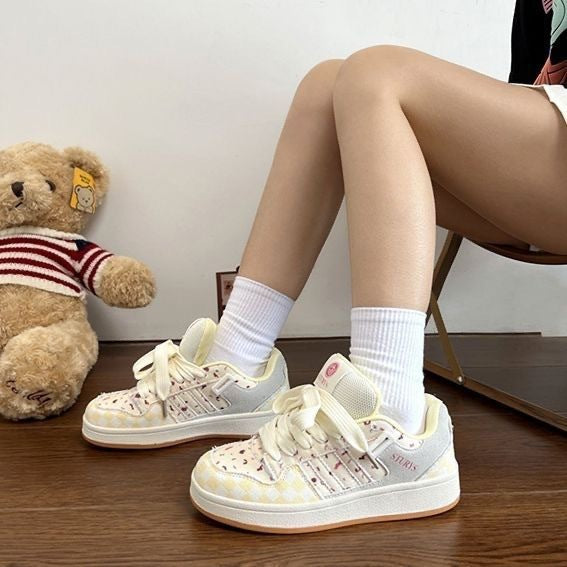 Damen Sportliche Sneakers im charmanten Design EB