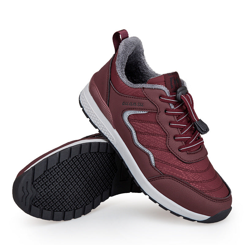 Damen Winterfest Sneakers mit wärmeisolierender Innensohle EB