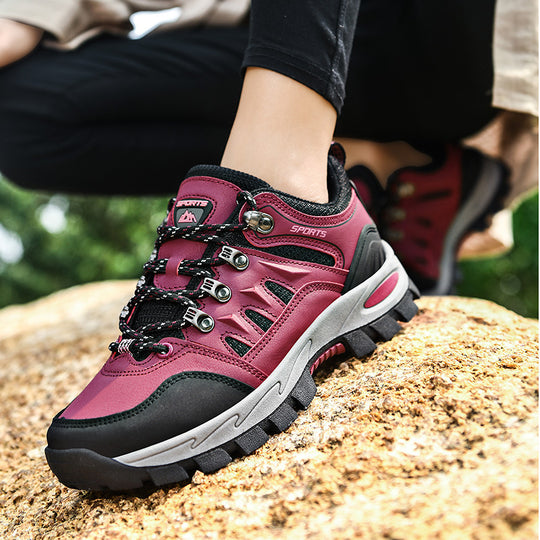 Damen Trekking Sportschuhe mit rutschfester Sohle und atmungsaktivem Obermaterial EB