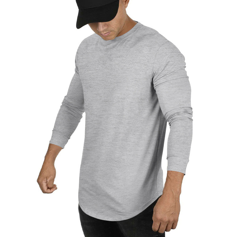 Herren Langarmshirt mit innovativem Schnitt und atmungsaktiver Struktur EB