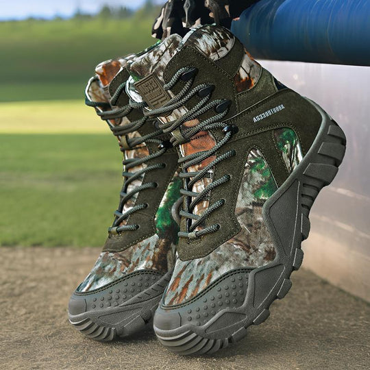 Herren Jagd- und Trekkingboots mit verstärktem Knöchelschutz EB