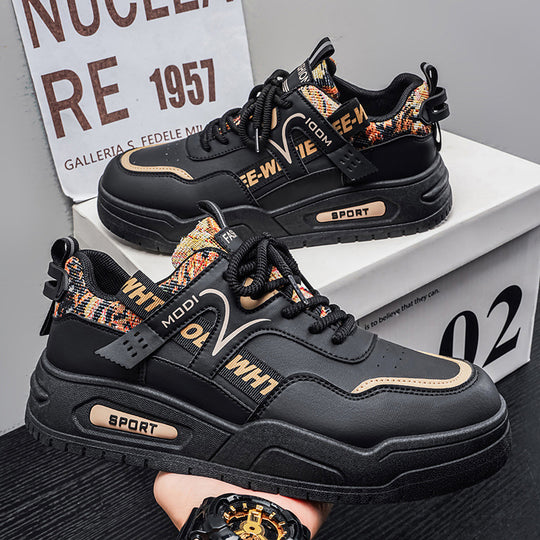 Damen Sportliche Sneakers mit modernem Textilmix und stabiler Sohle EB