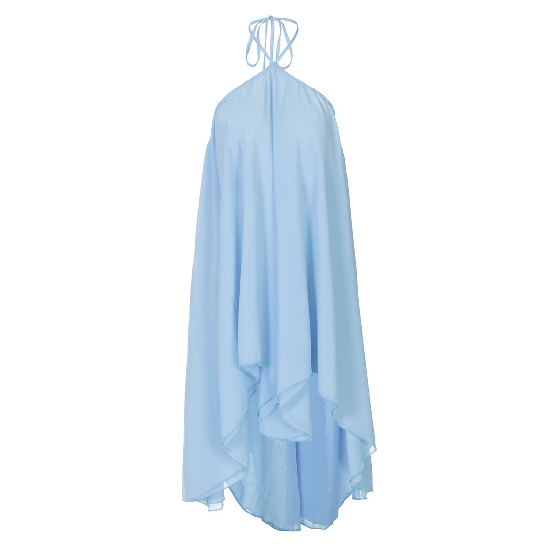 Damen Bedeckendes Strandkleid im luftigen Design EB