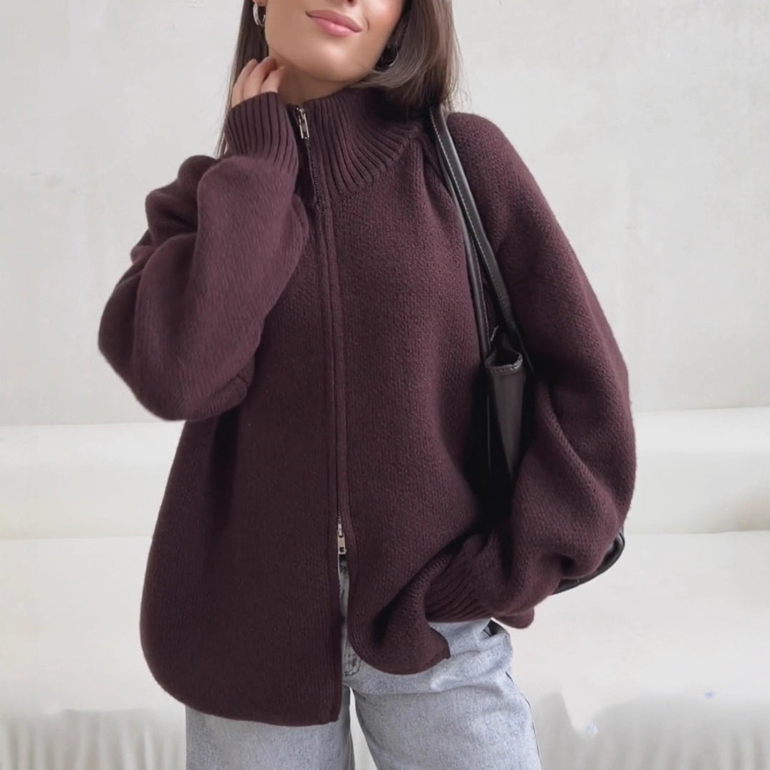 Damen modischer Strickpullover EB