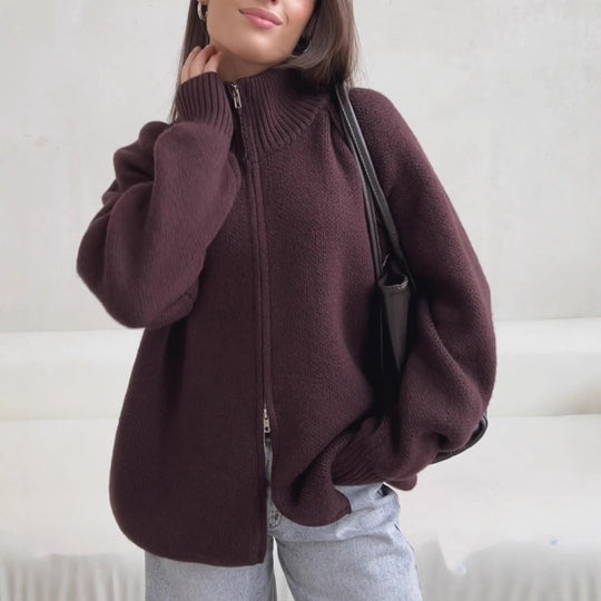 Damen modischer Strickpullover EB
