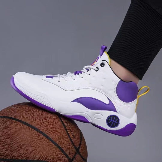 Damen Hochleistungs-Basketball-Sneaker mit ergonomischer Dämpfungstechnologie und atmungsaktivem Obermaterial EB