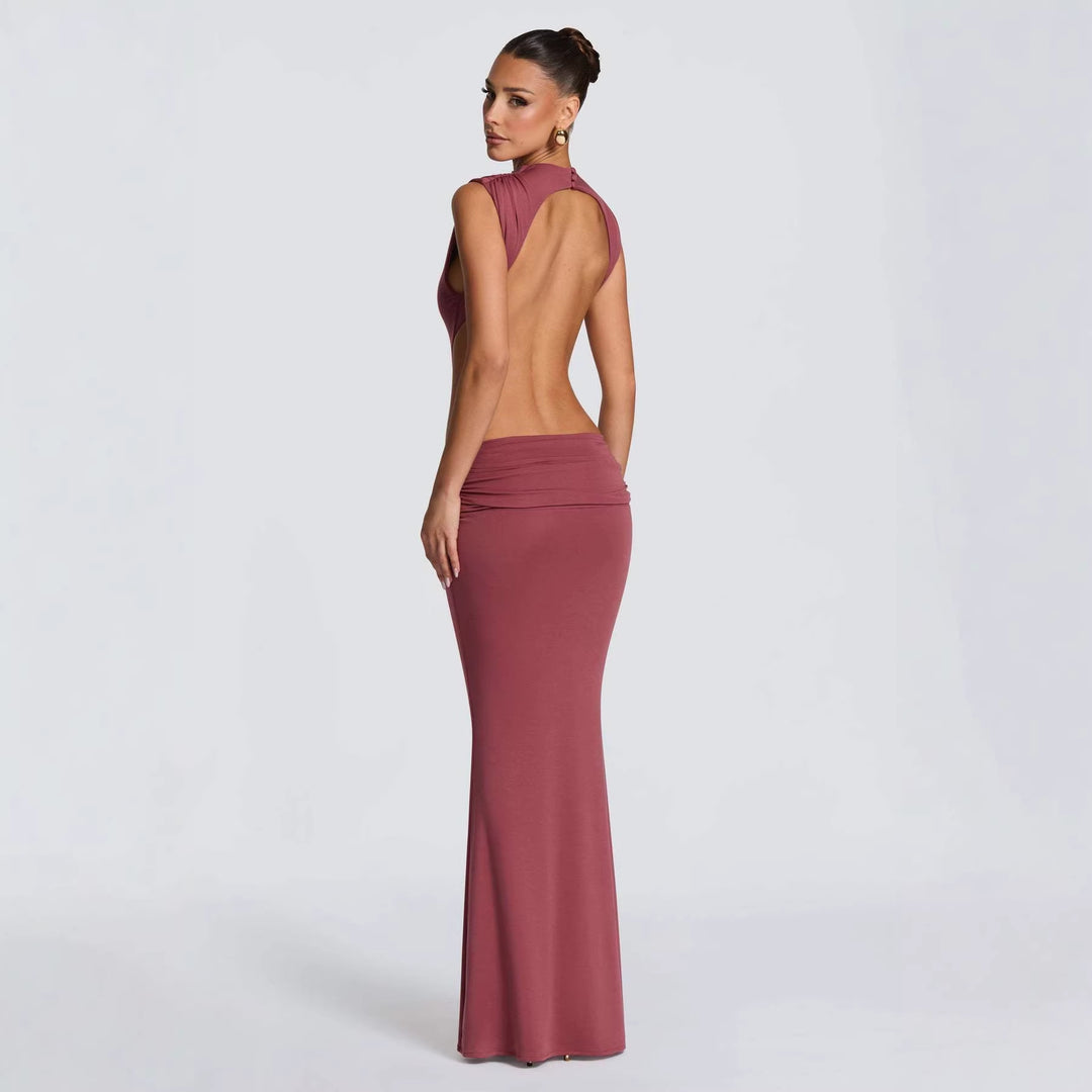 Damen Elegantes Abendkleid mit raffinierten Cut-Out-Details und figurbetontem Schnitt EB