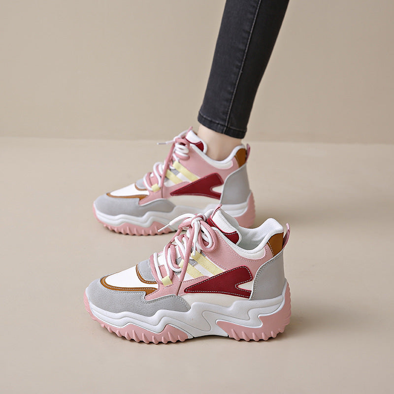 Damen Sportliche Schnürschuhe mit dämpfender Sohle von EB