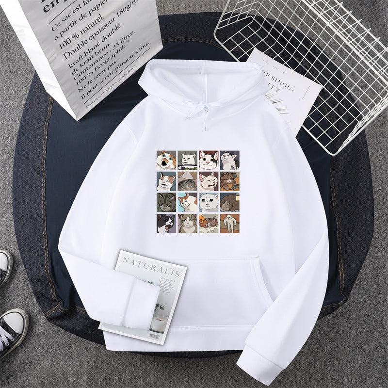 Damen Sweatshirt mit Tier-Motiv EB