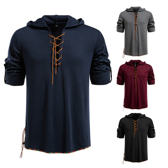 Damen Kapuzenpullover mit einzigartigem Kordelzug und lässigem Schnitt EB