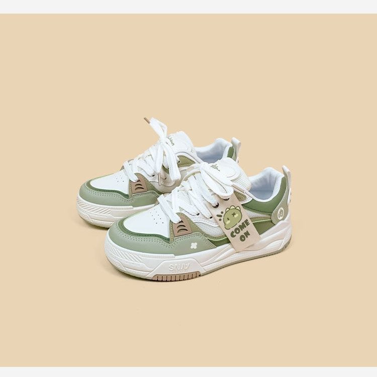 Damen sportliche Sneaker mit trendigem Design und atmungsaktivem Obermaterial EB