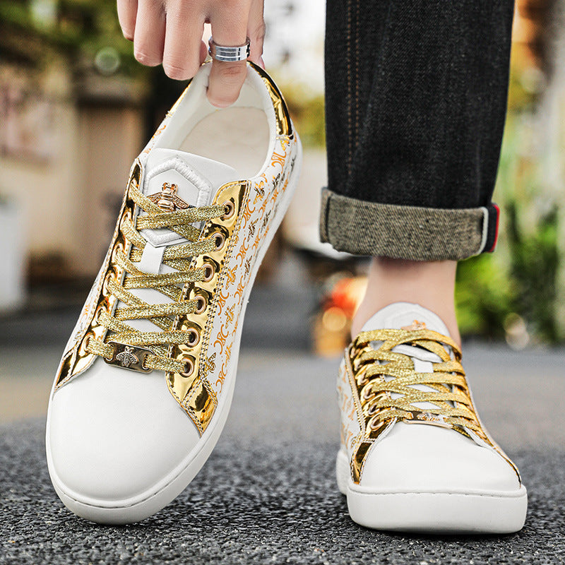 Damen Modische Elegante Sneakers mit edlen Details EB