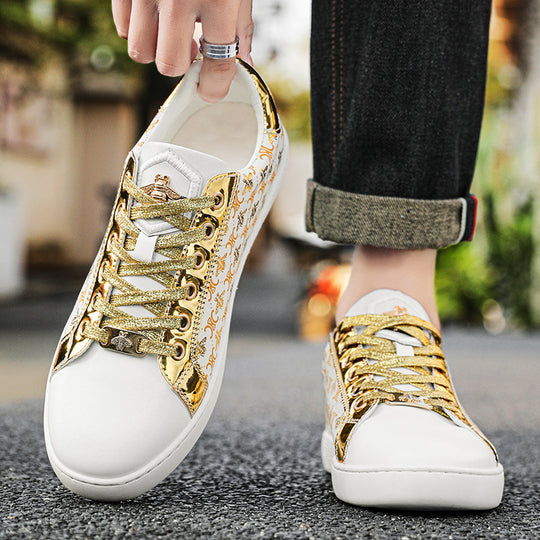 Damen Modische Elegante Sneakers mit edlen Details EB