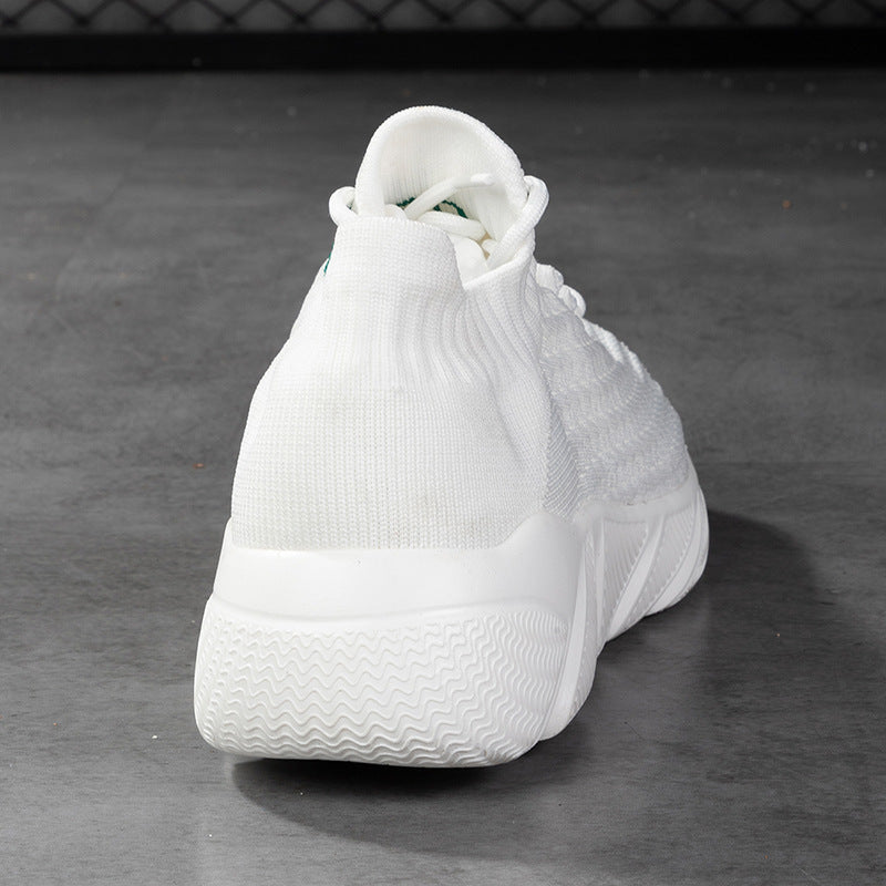 Damen Sportliche Strick-Sneaker mit rutschfester Sohle und einzigartigem Farbdesign EB