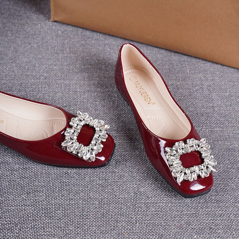 Damen Ballerinas mit extravagantem Schmuckdetail EB