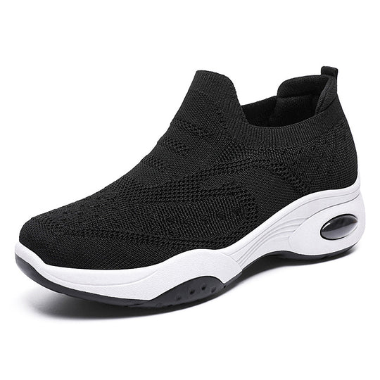 Damen Sportliche Slip-On Sneakers mit Air Cushion Technologie EB