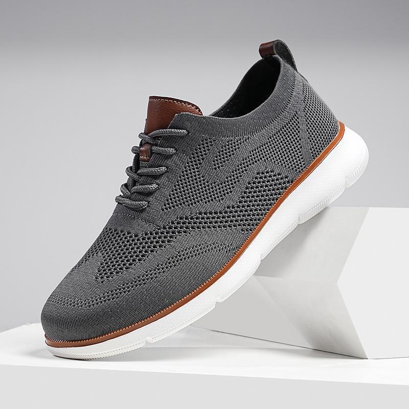 Damen Atmungsaktive Freizeitsneaker mit elastischem Obermaterial und rutschfester Sohle EB