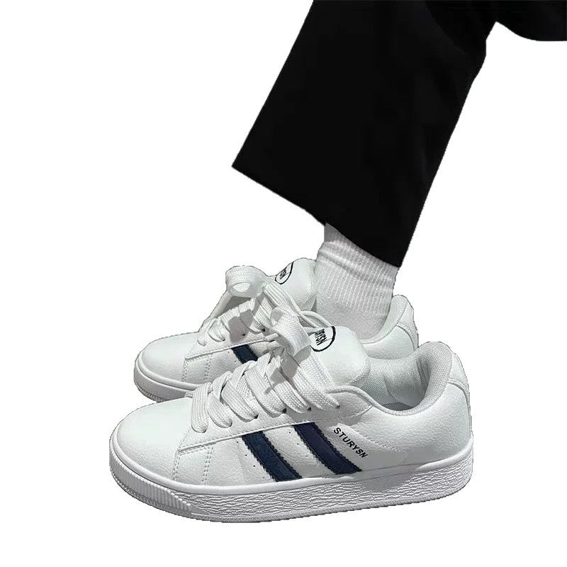 Damen Sportliche Sneaker mit klassischem Streifendesign EB