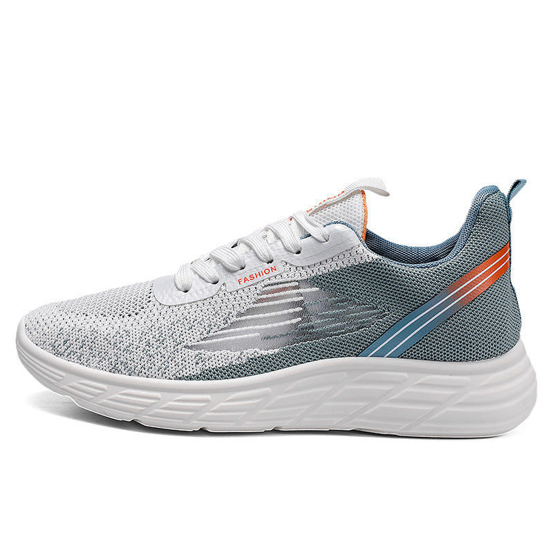 Damen Sportliche Sneaker mit atmungsaktiver Mesh-Oberfläche und rutschfester Sohle EB