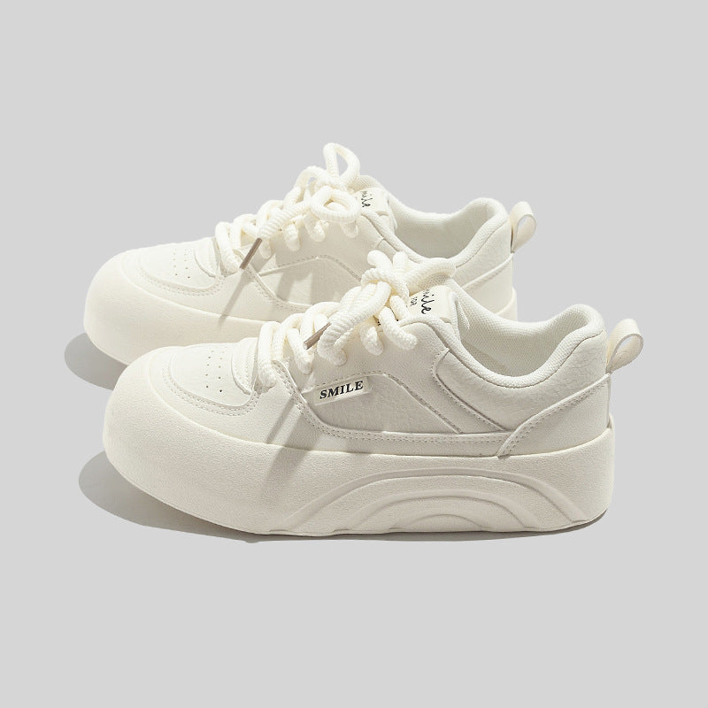 Damen Modische Komfort-Sneaker mit extrahoher Sohle EB