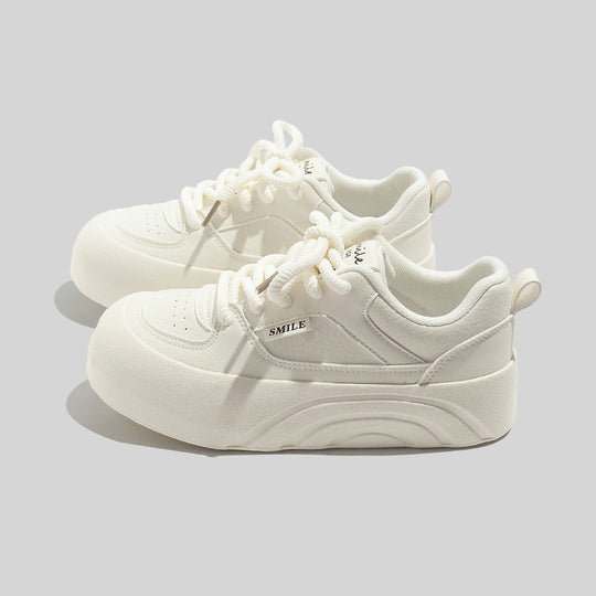 Damen Modische Komfort-Sneaker mit extrahoher Sohle EB