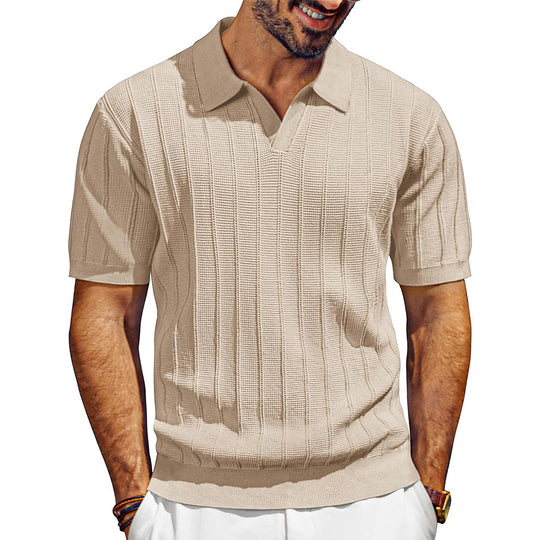 EB | Mesh-Loch hohler Strickpullover