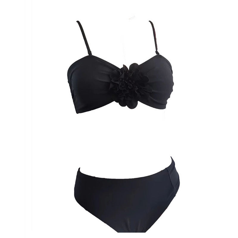 Damen Bikini-Set mit dekorativem Blumendesign und hochwertiger Materialbeschaffenheit EB