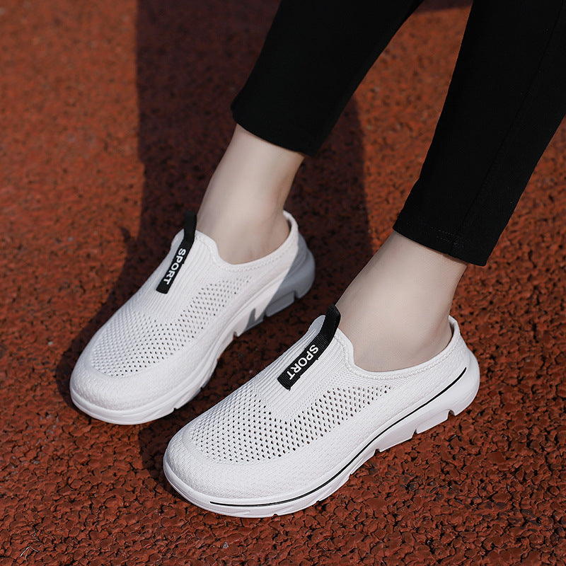 Damen Komfortable und leichte Slip-On Freizeitschuhe EB