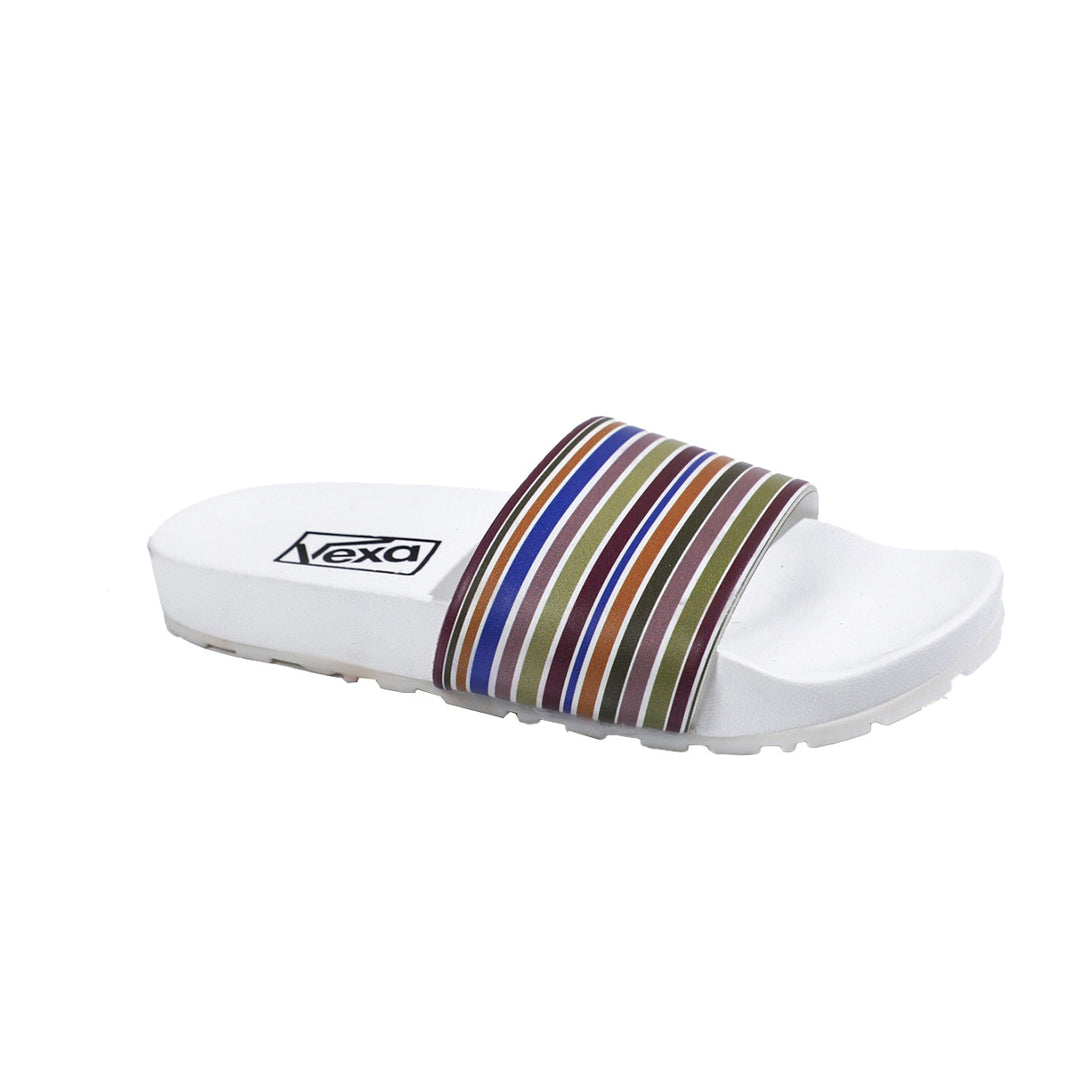 Damen modische Badeschuhe mit buntem Design EB