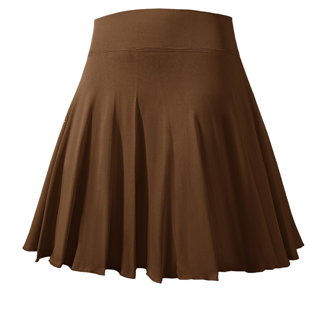 Damen Sportlicher Faltenrock EB
