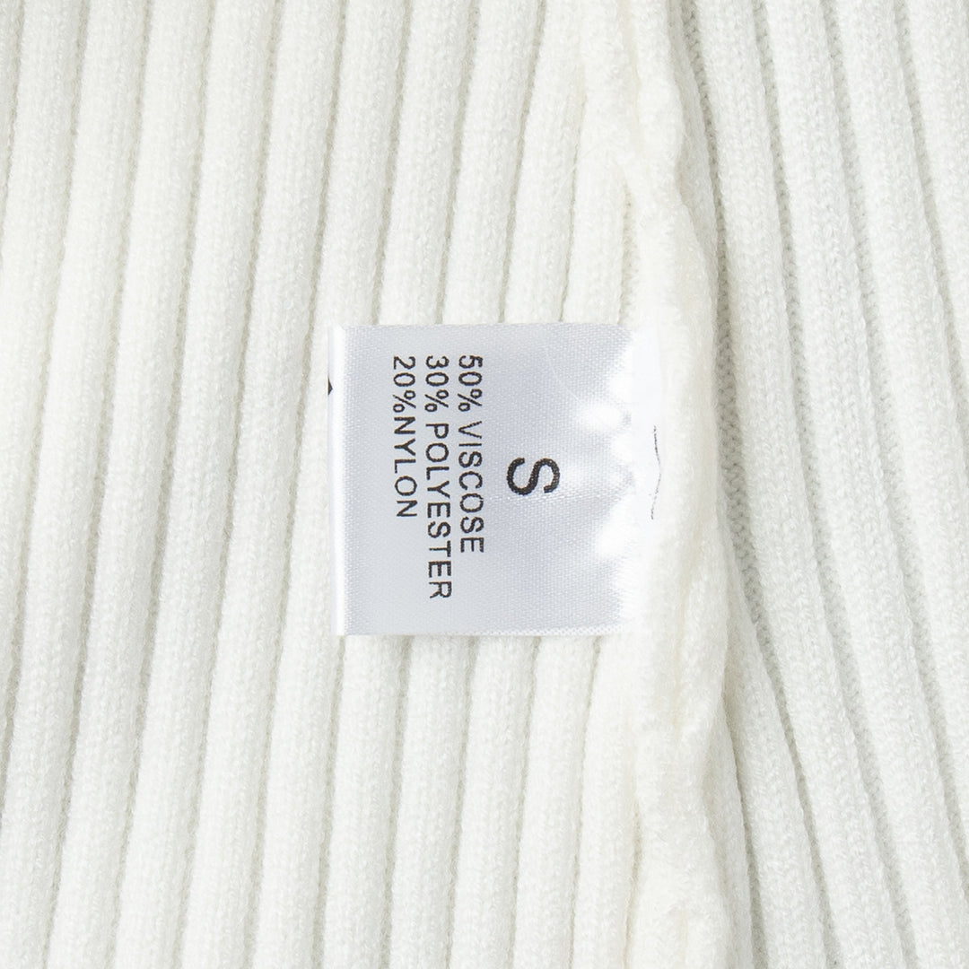 Damen sportlicher Strickpullover mit hohem Kragen EB