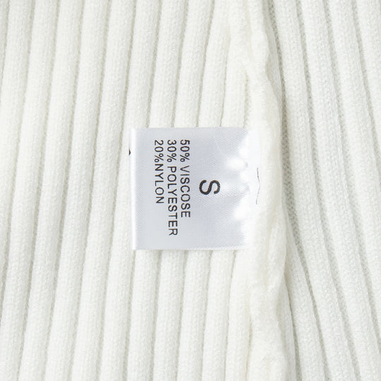 Damen sportlicher Strickpullover mit hohem Kragen EB