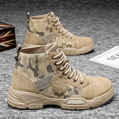 Herren Hochwertige Freizeitstiefel mit robustem Obermaterial EB