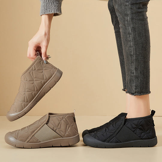 Damen Isolierte Winterstiefel mit rutschfester Sohle und weichem Innenfutter EB