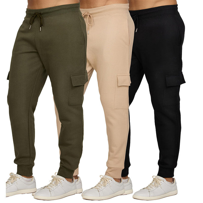 Damen nan schmal geschnittene Cargo-Jogginghose mit ergonomischen Nähten elastischem Komfortbund und aufgesetzter Klappentasche EB